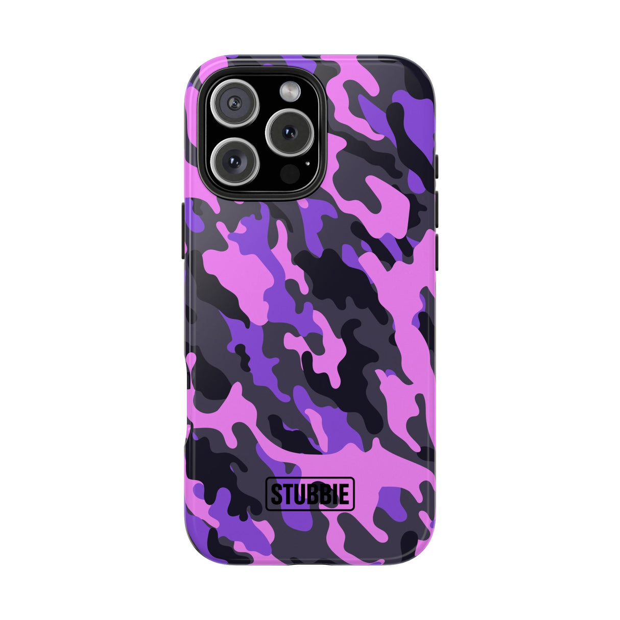 STUBBIE Phone Case for Apple iPhone - Pink Camo Phone Case