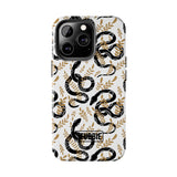 STUBBIE Phone Case for Apple iPhone - Black Snake Phone Case