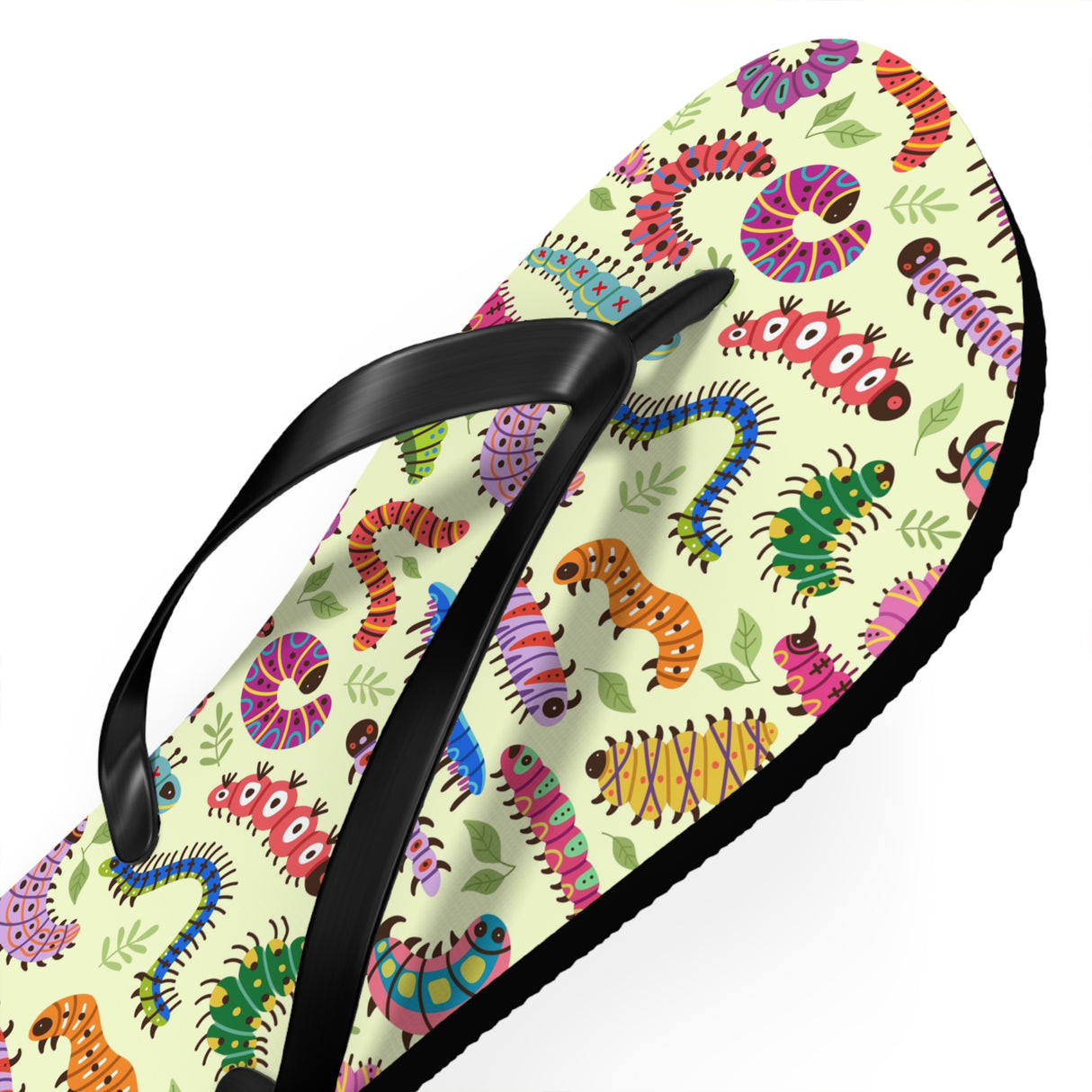 Caterpillar Flip Flops