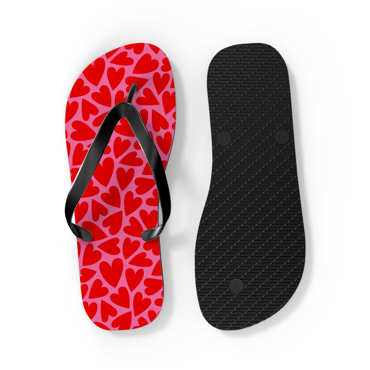 Flip Flops With Hearts