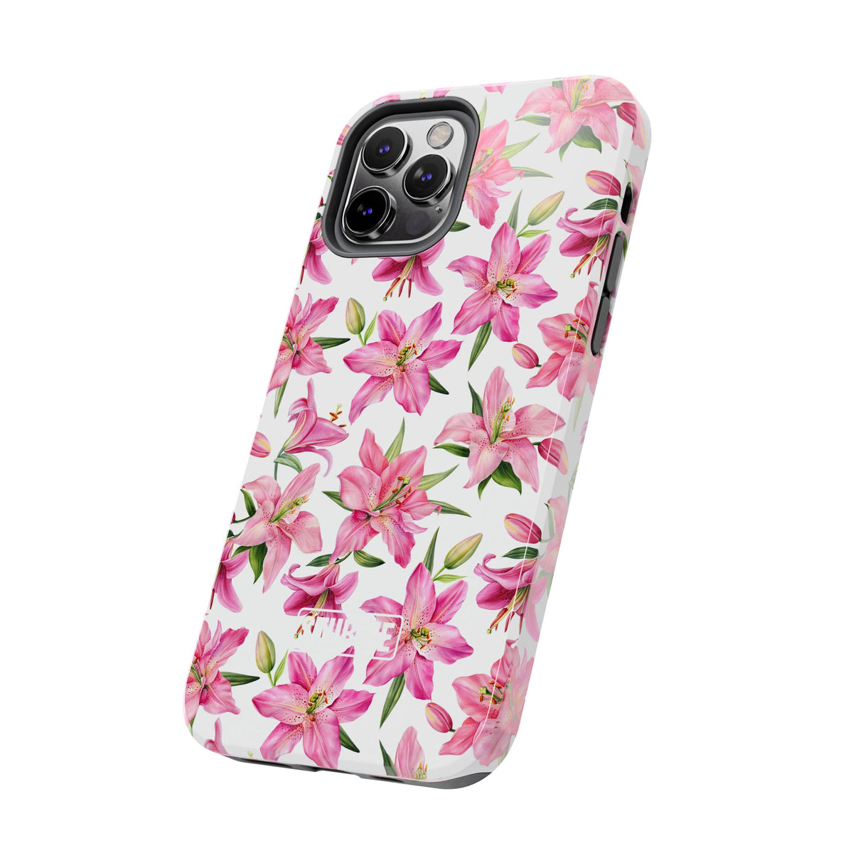 STUBBIE Phone Case for Apple iPhone - Pink Lily Flower Phone Case
