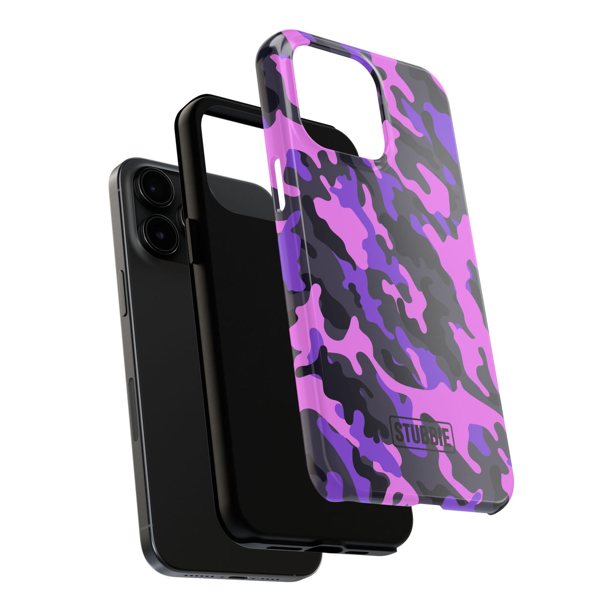 STUBBIE Phone Case for Apple iPhone - Pink Camo Phone Case