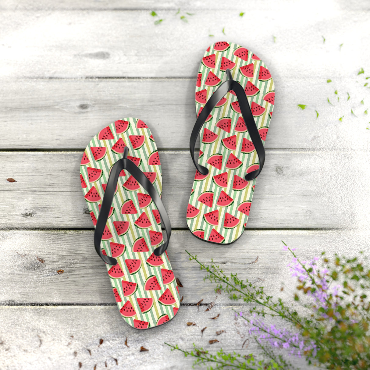 Watermelon Flip Flops