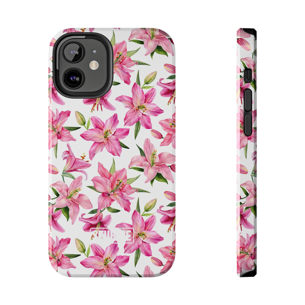 STUBBIE Phone Case for Apple iPhone - Pink Lily Flower Phone Case