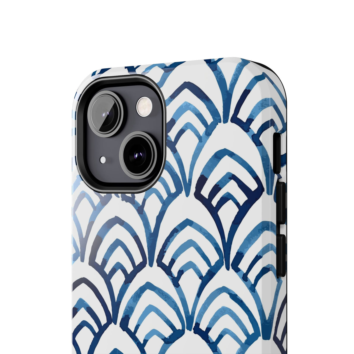 STUBBIE Phone Case for Apple iPhone - Blue Art Deco Phone Case
