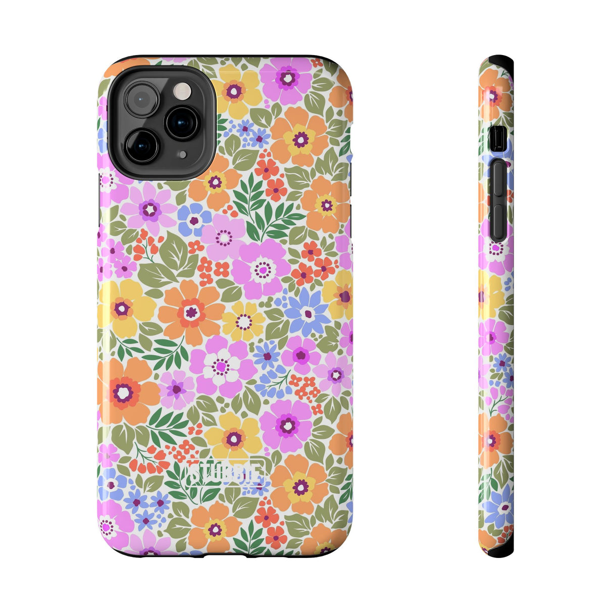 STUBBIE Phone Case for Apple iPhone - Petal Power Stubbie