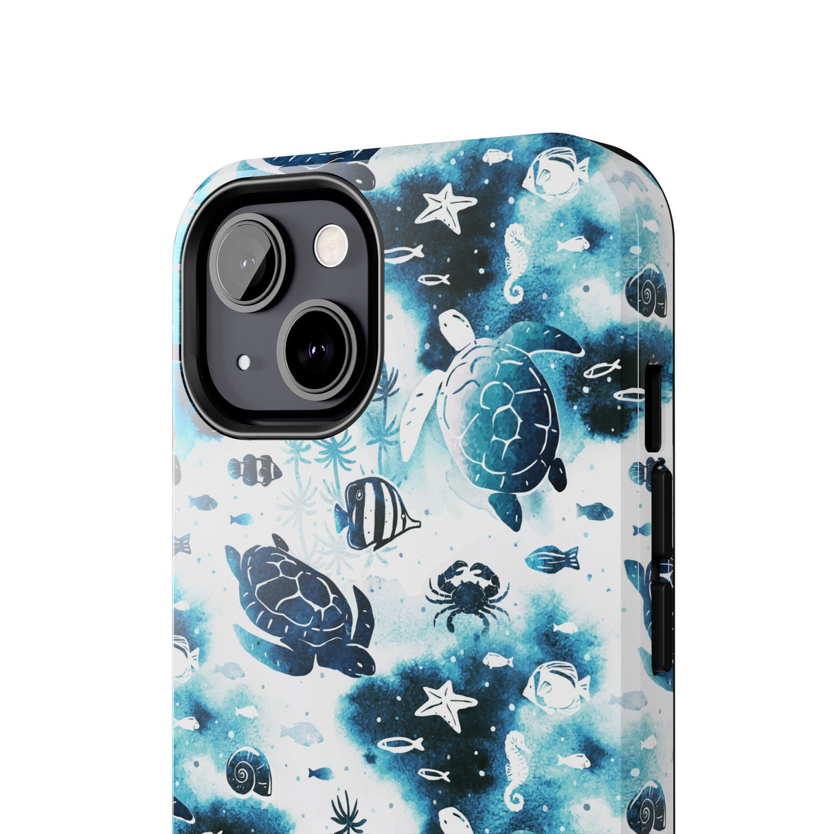 STUBBIE Phone Case for Apple iPhone - Fish And Turtle Phone Case
