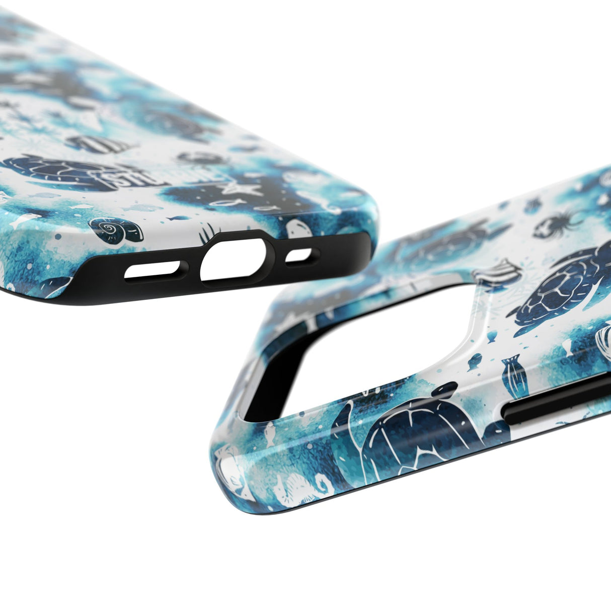 STUBBIE Phone Case for Apple iPhone - Fish And Turtle Phone Case