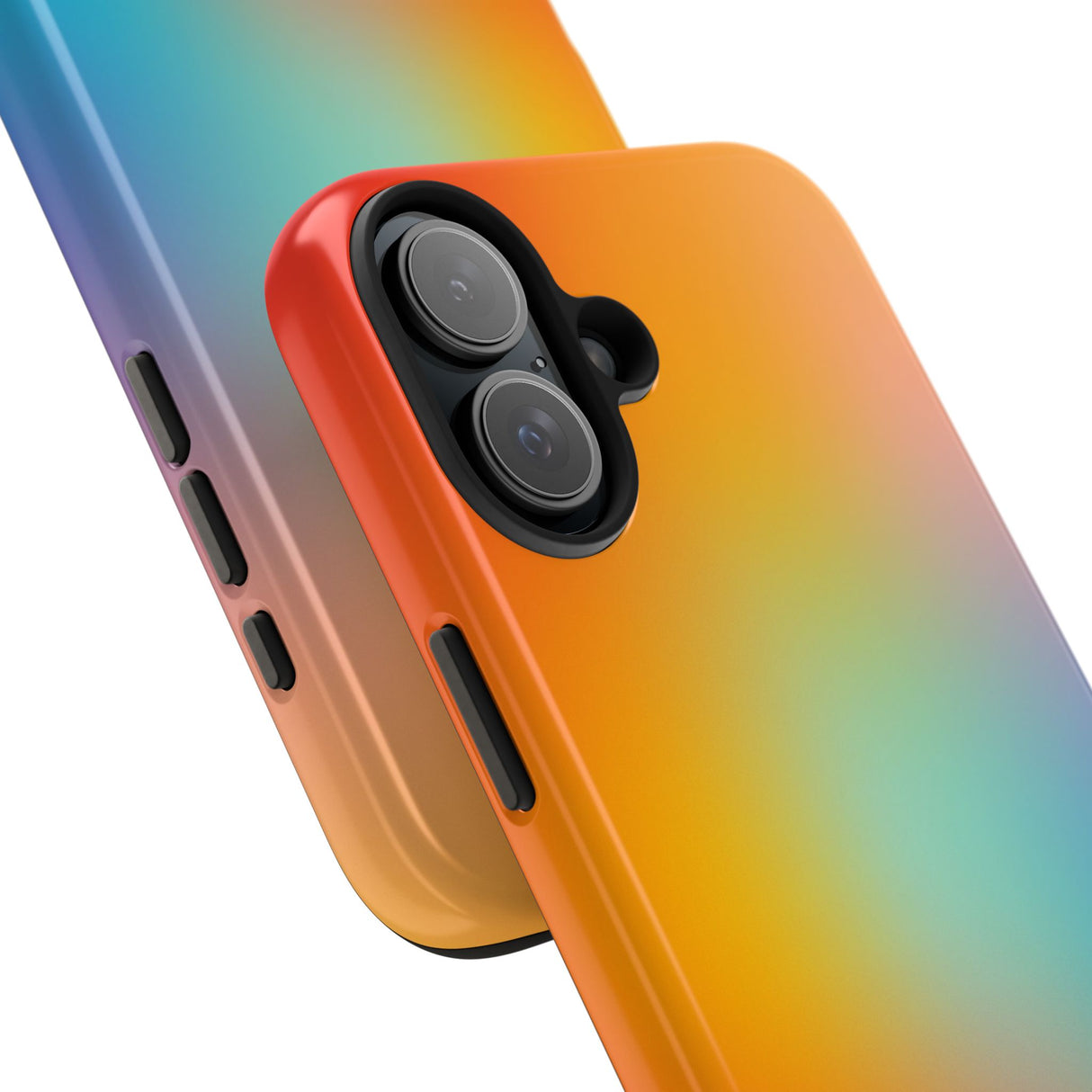 STUBBIE Phone Case for Apple iPhone - Rainbow Blue Stubbie