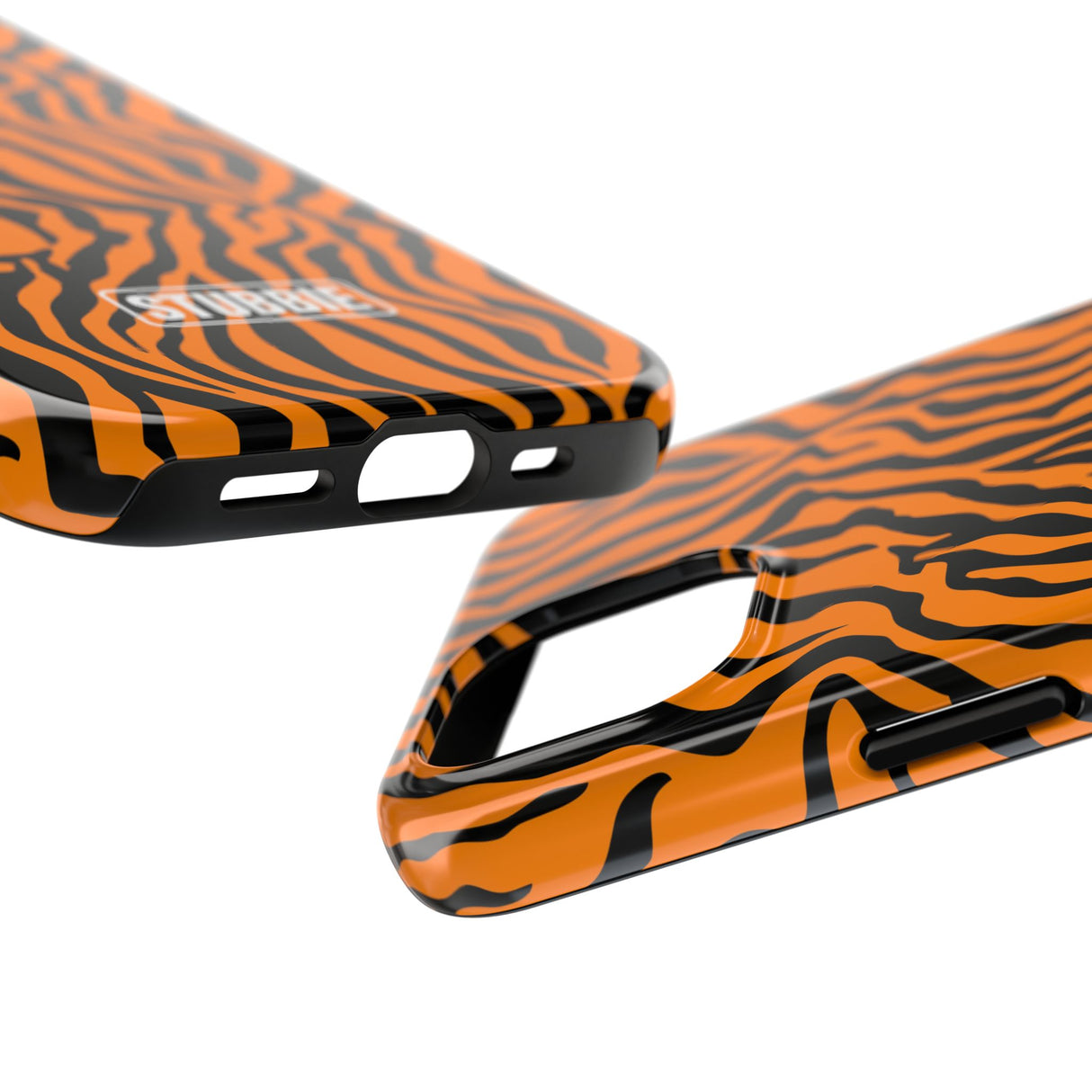 STUBBIE Phone Case for Apple iPhone - Tiger Stripes Stubbie