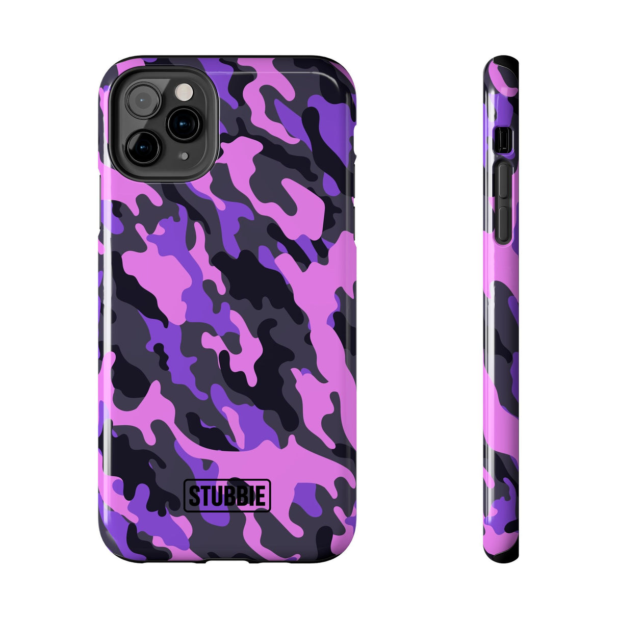 STUBBIE Phone Case for Apple iPhone - Pink Camo Phone Case