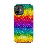 STUBBIE Phone Case for Apple iPhone - Rainbow Cake Phone Case