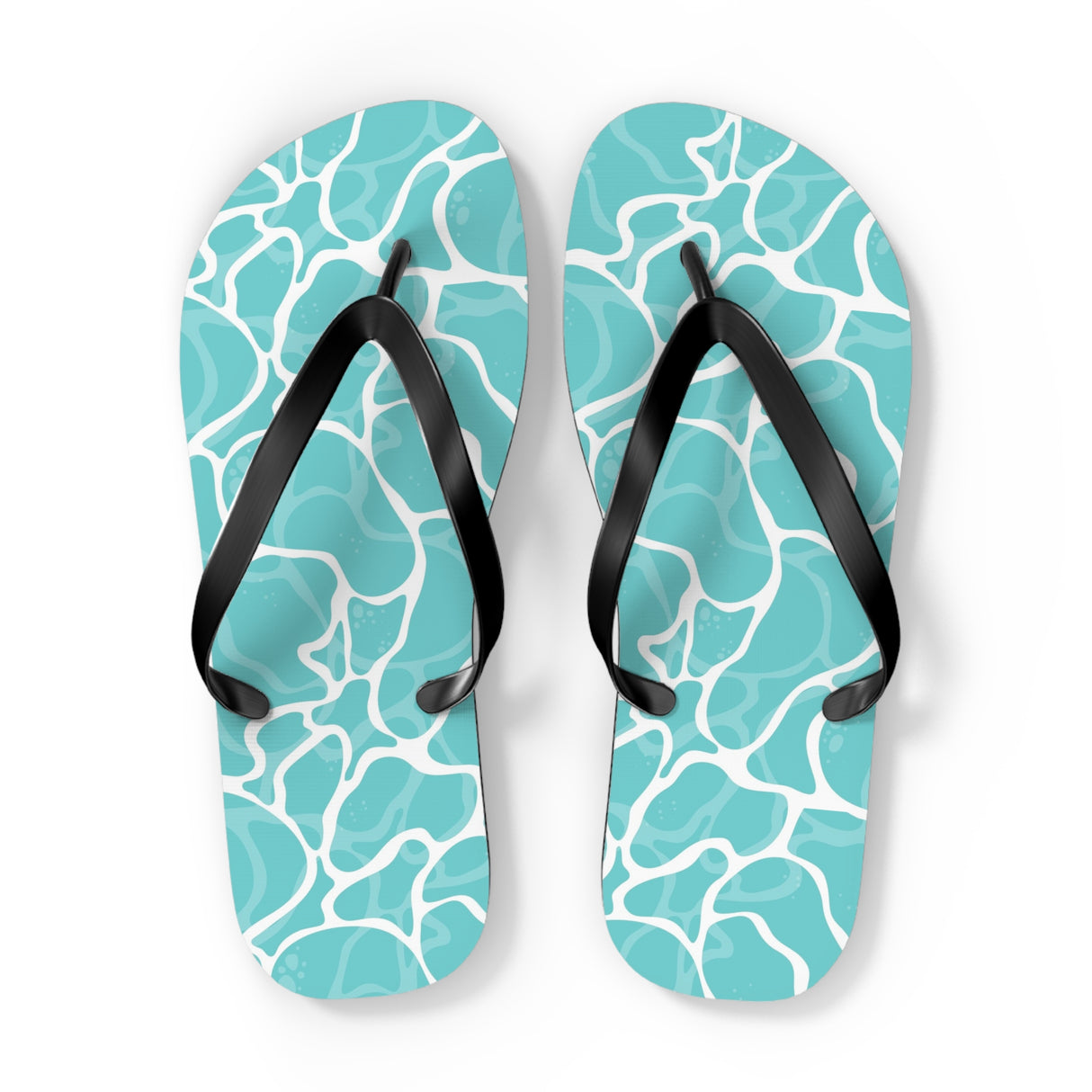 Aqua Flip Flops