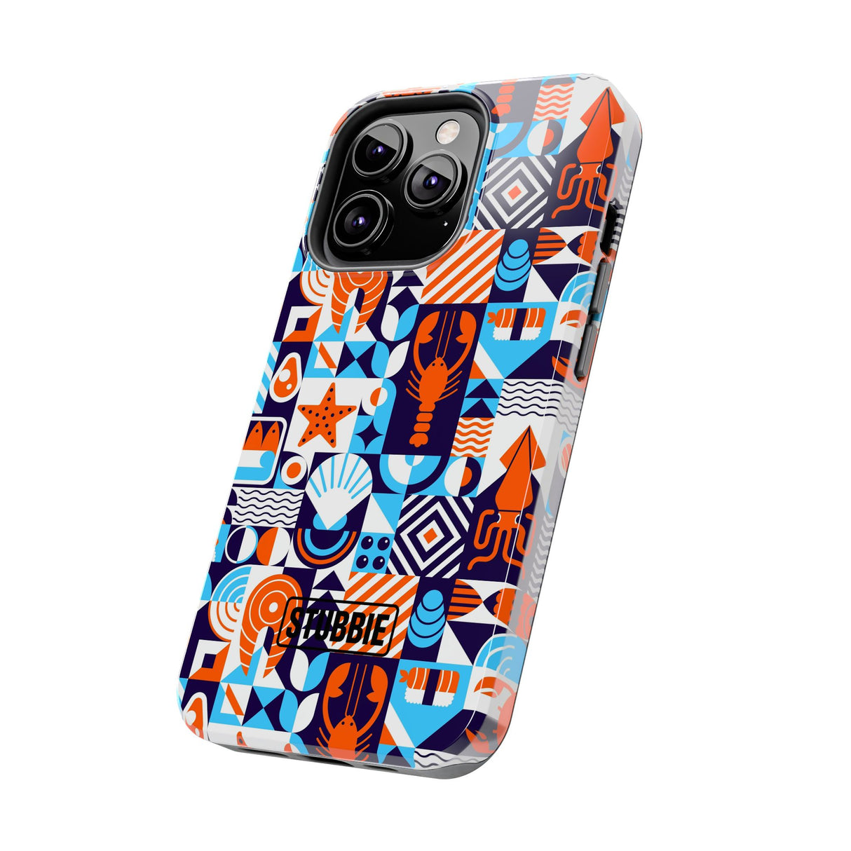 STUBBIE Phone Case for Apple iPhone - Something Fishy Stubbie