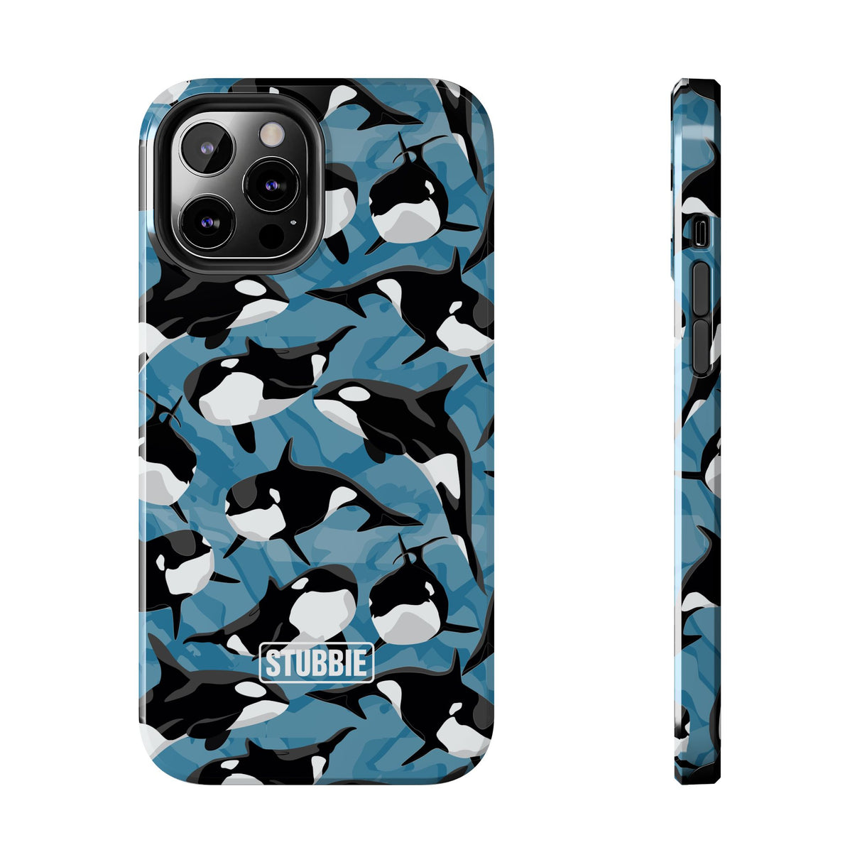 STUBBIE Phone Case for Apple iPhone - Killer Whale Phone Case