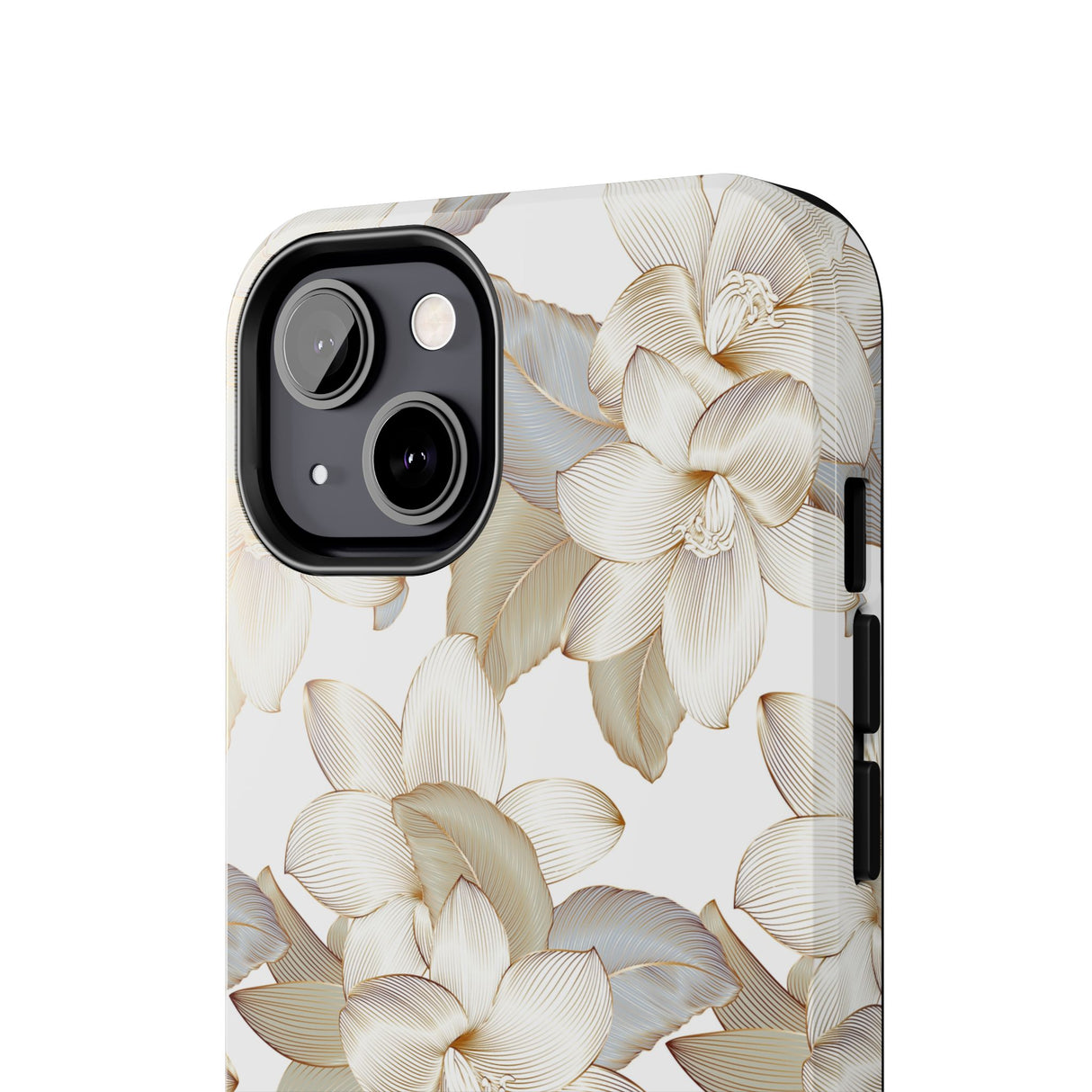 STUBBIE Phone Case for Apple iPhone - White Flowers Phone Case