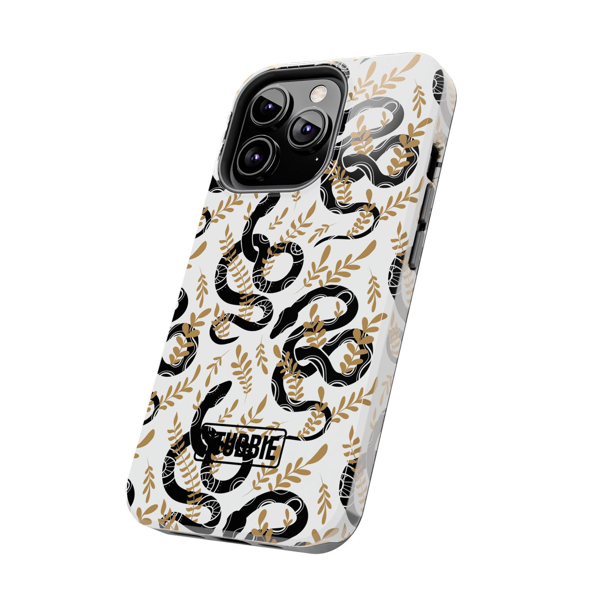 STUBBIE Phone Case for Apple iPhone - Black Snake Phone Case