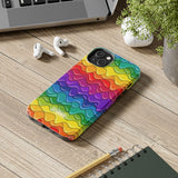 STUBBIE Phone Case for Apple iPhone - Rainbow Cake Phone Case