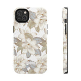 STUBBIE Phone Case for Apple iPhone - White Flowers Phone Case