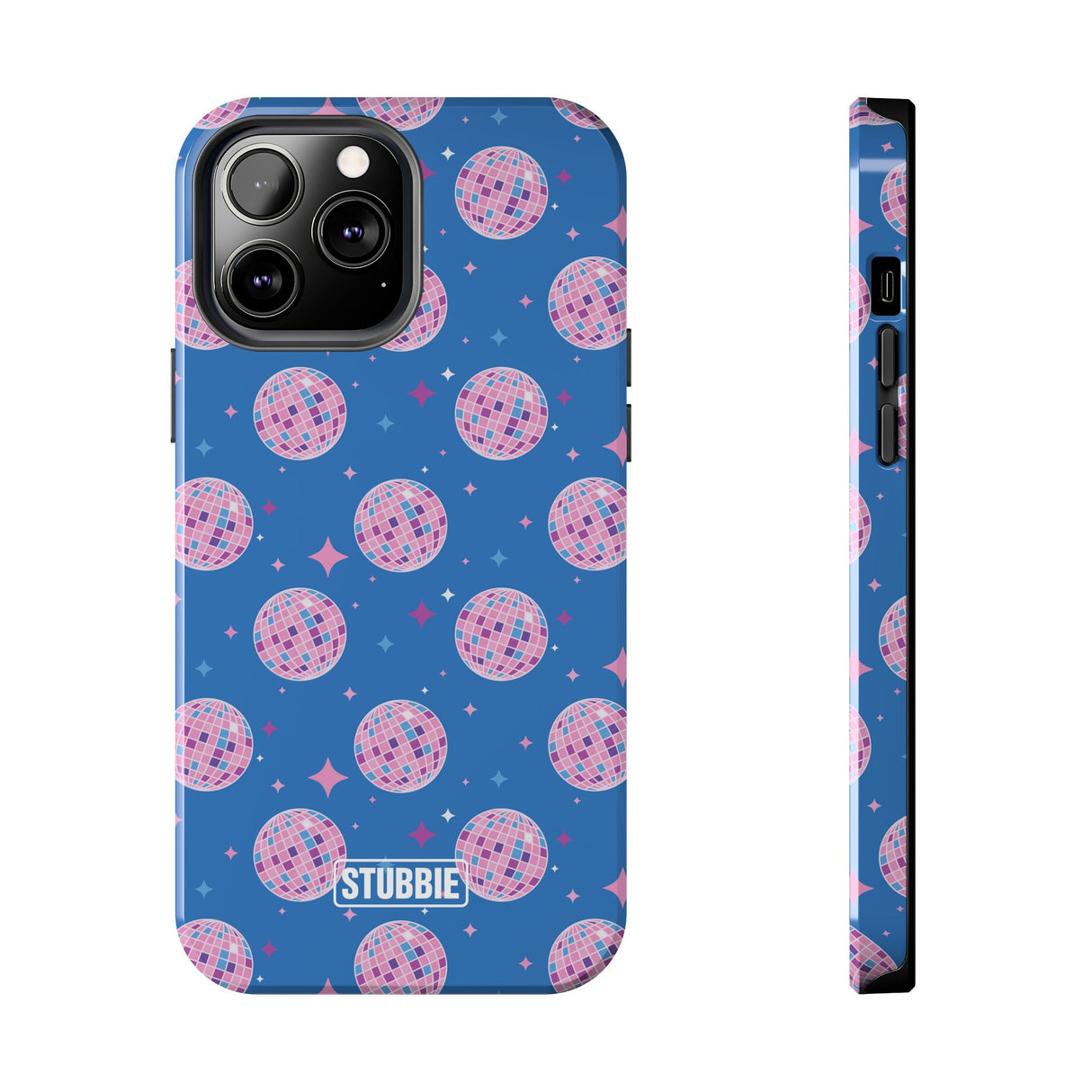STUBBIE Phone Case for Apple iPhone - Pink Disco Balls Phone Case