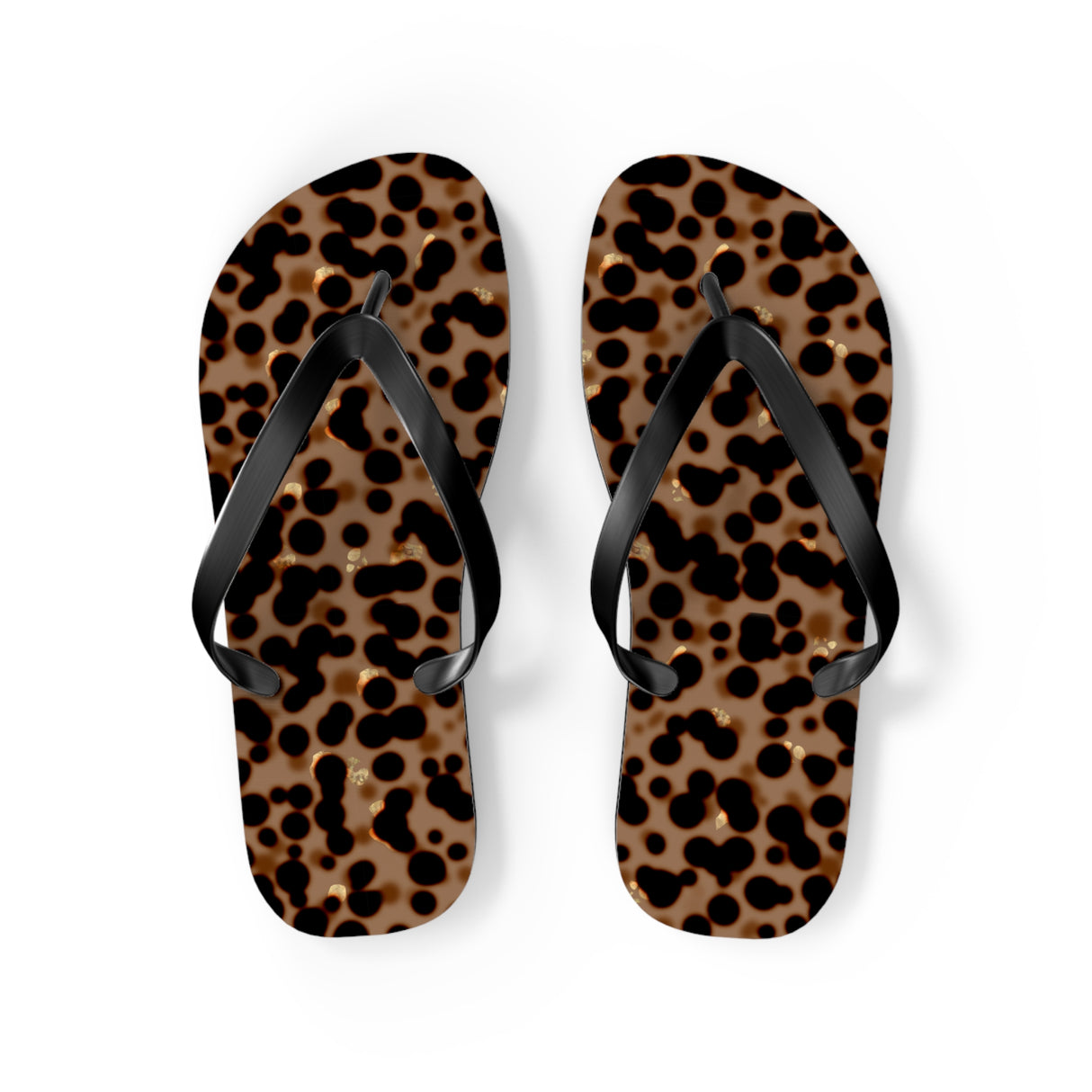 Tortoise Shell Flip Flops