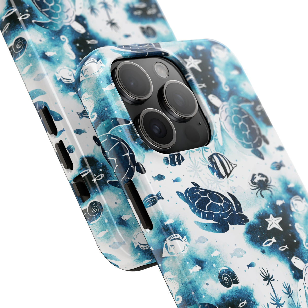 STUBBIE Phone Case for Apple iPhone - Fish And Turtle Phone Case