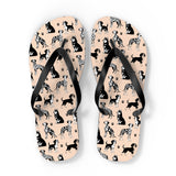 Flip Flops With Dogs