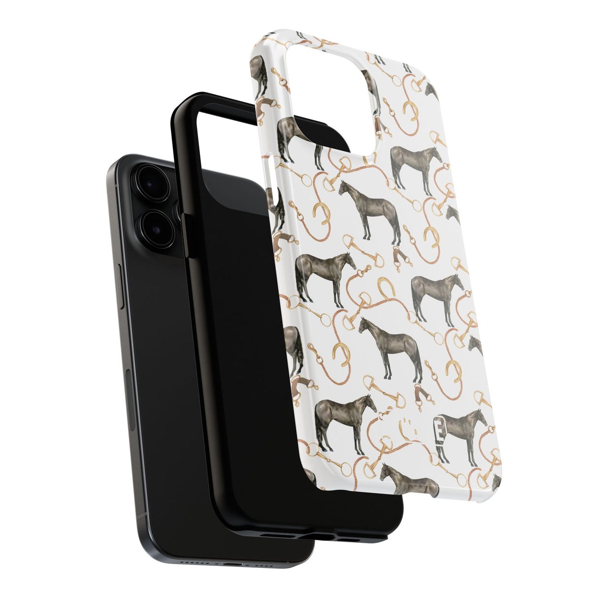 STUBBIE Phone Case for Apple iPhone - Cowboy Horse Phone Case