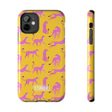 STUBBIE Phone Case for Apple iPhone - Pink Cheetah Phone Case