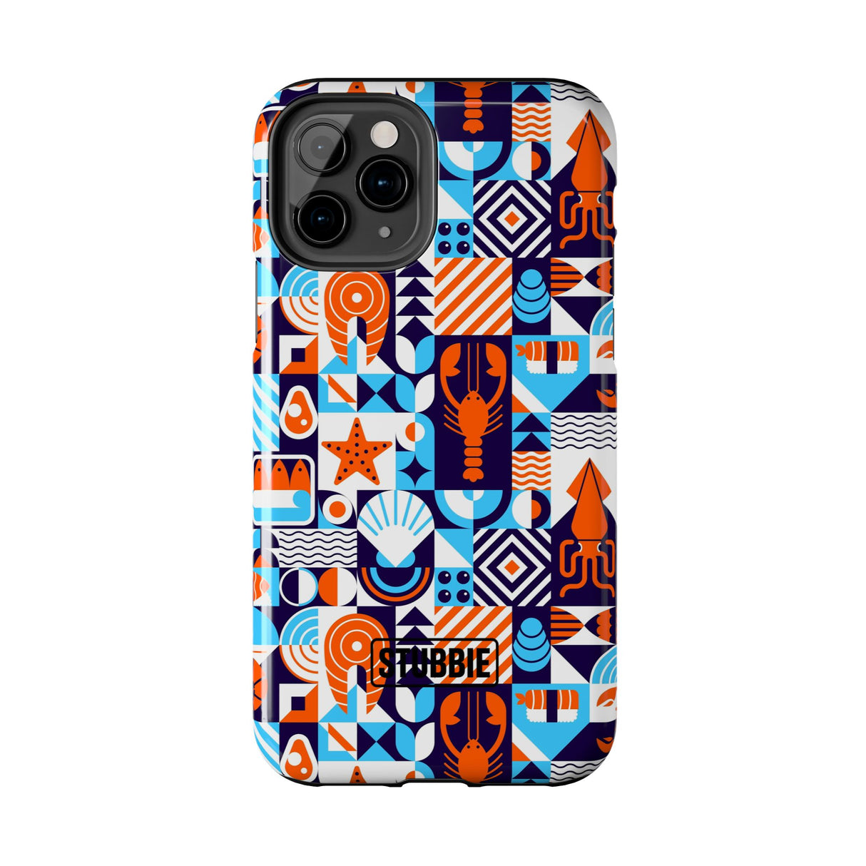 STUBBIE Phone Case for Apple iPhone - Something Fishy Stubbie