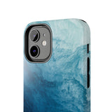 STUBBIE Phone Case for Apple iPhone - Blue Marble Phone Case