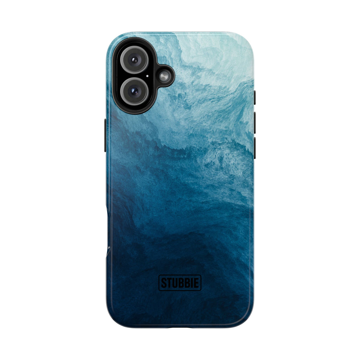 STUBBIE Phone Case for Apple iPhone - Blue Marble Phone Case