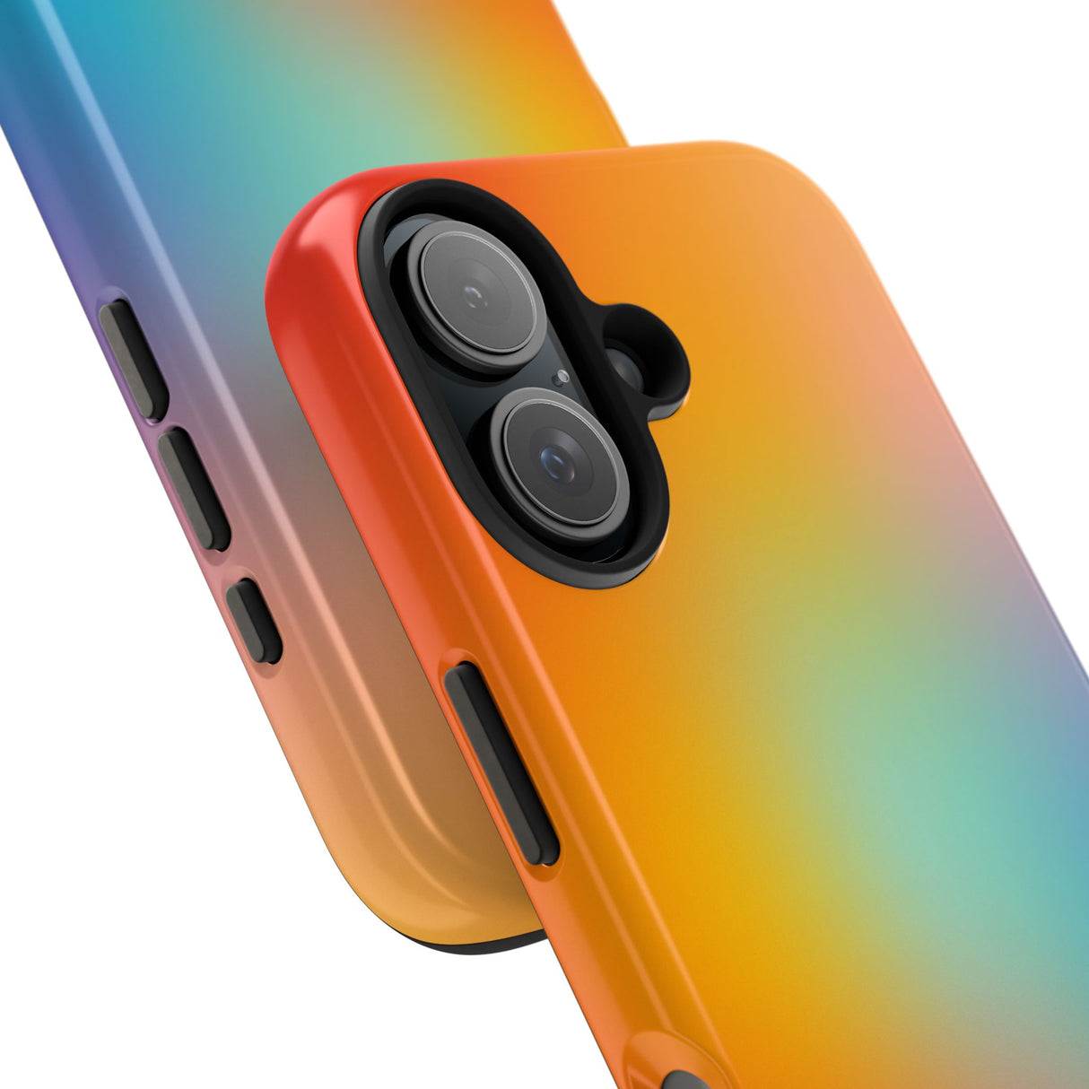 STUBBIE Phone Case for Apple iPhone - Rainbow Blue Stubbie