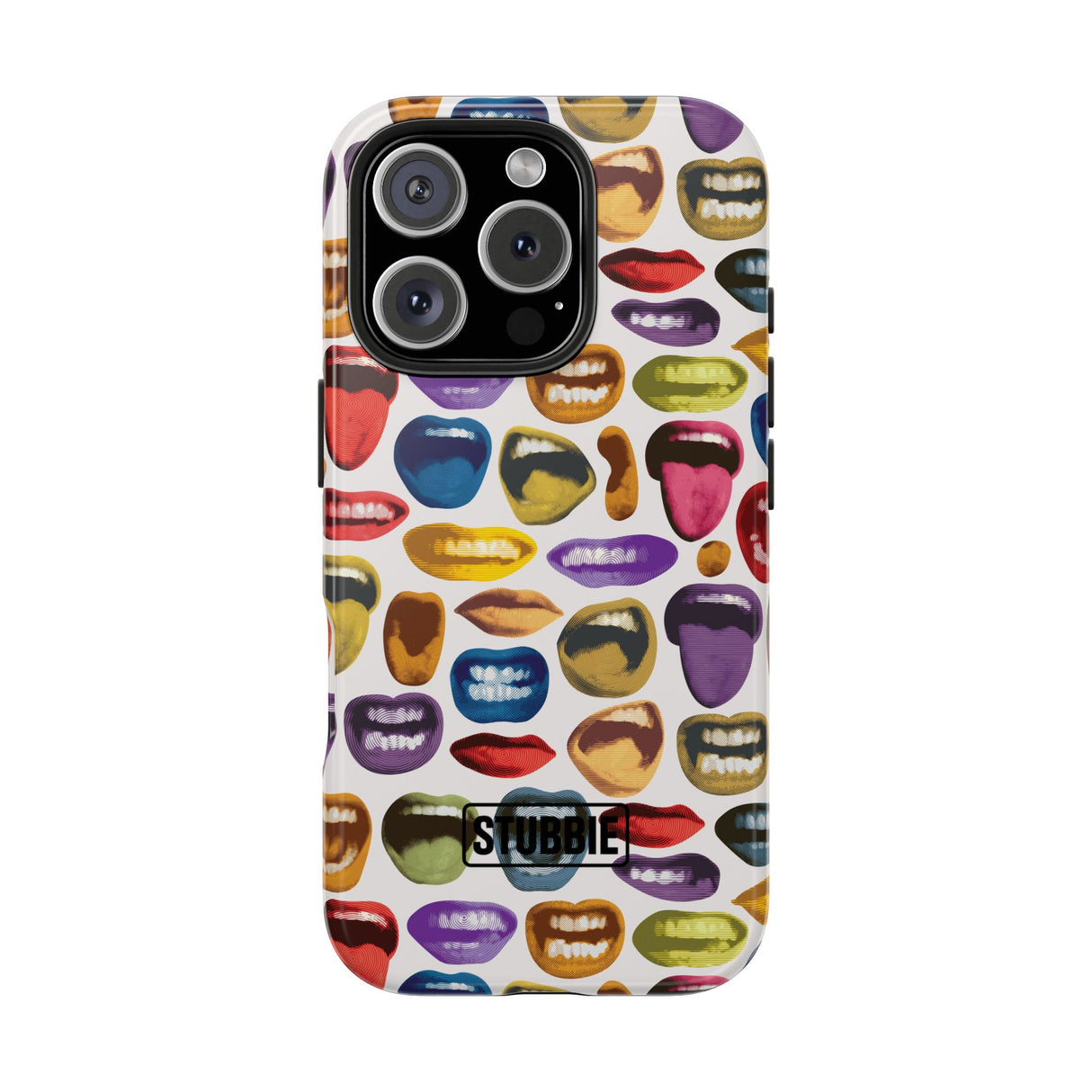 STUBBIE Phone Case for Apple iPhone - Lips Phone Case