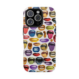 STUBBIE Phone Case for Apple iPhone - Lips Phone Case