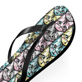 Cute Kitten Flip Flops