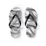 Silver Flip Flops
