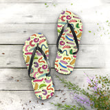 Caterpillar Flip Flops