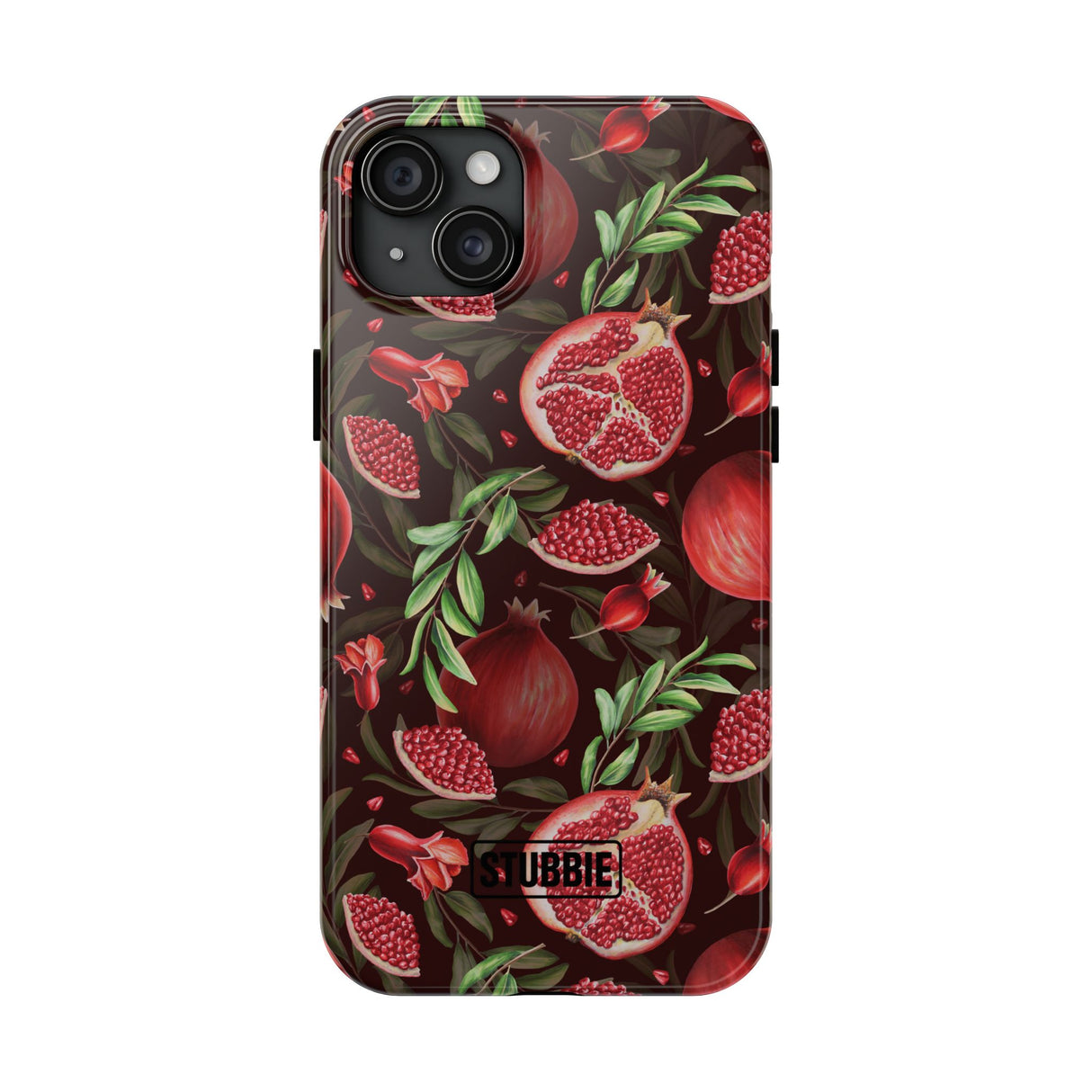 STUBBIE Phone Case for Apple iPhone - Pomegranate Phone Case