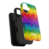 STUBBIE Phone Case for Apple iPhone - Rainbow Cake Phone Case