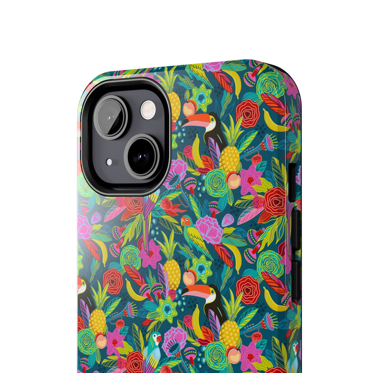 STUBBIE Phone Case for Apple iPhone - Hiding Jungle Birds Stubbie
