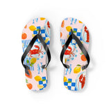 STUBBIE Flip Flops - Italian Summer Seafood STUBBIE