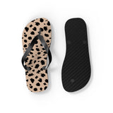 Cheetah Print Flip Flops