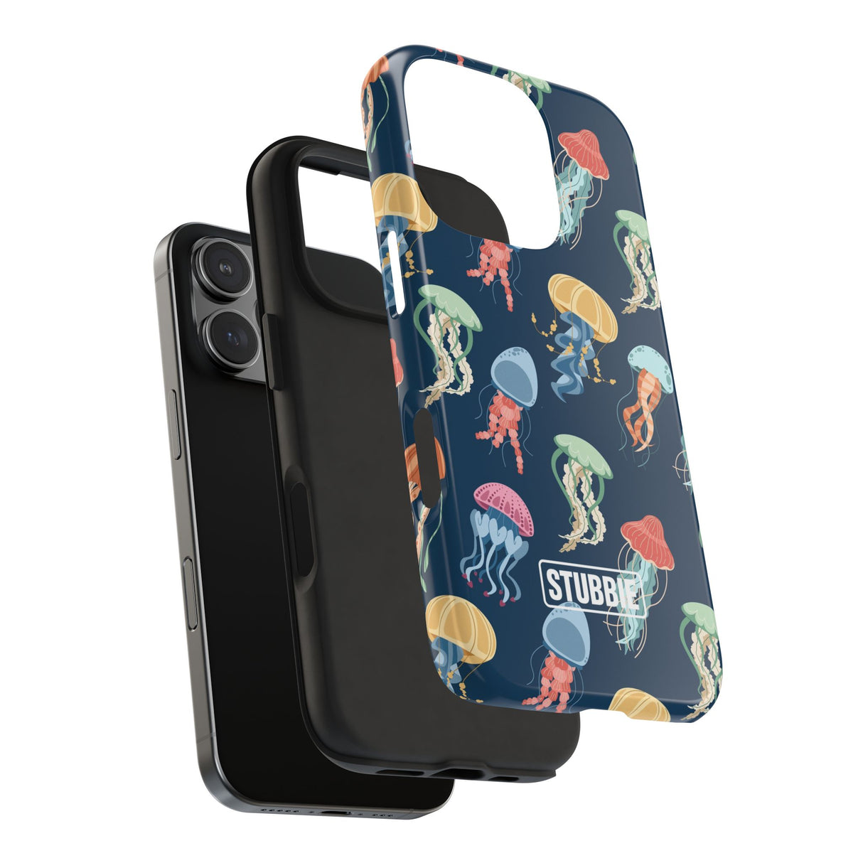 STUBBIE Phone Case for Apple iPhone - Jellyfish Stubbie