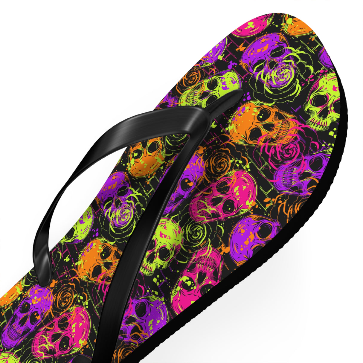 Flip Flops With Skulls