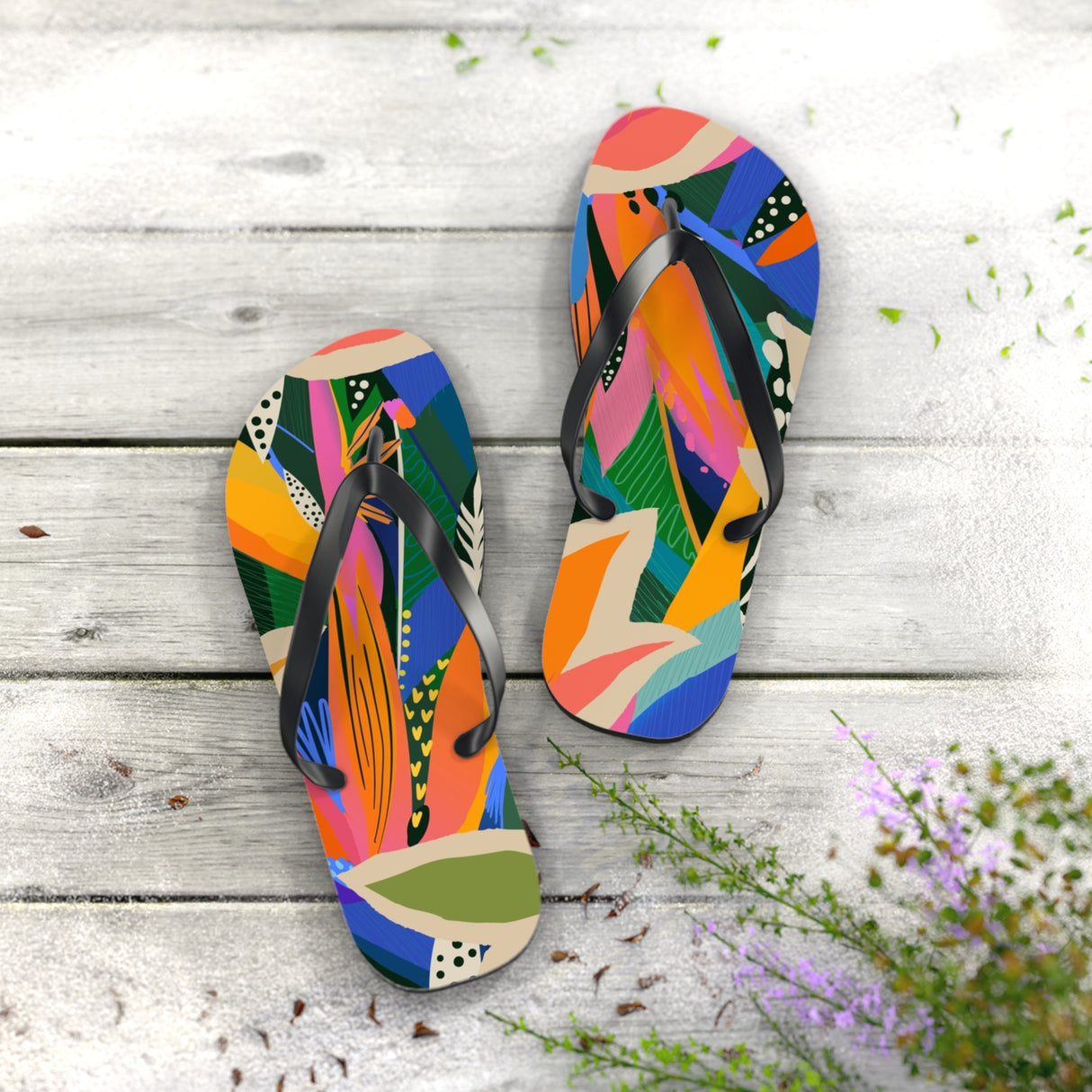 STUBBIE Flip Flops - Jungle Bush STUBBIE