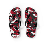Red Camo Flip Flops