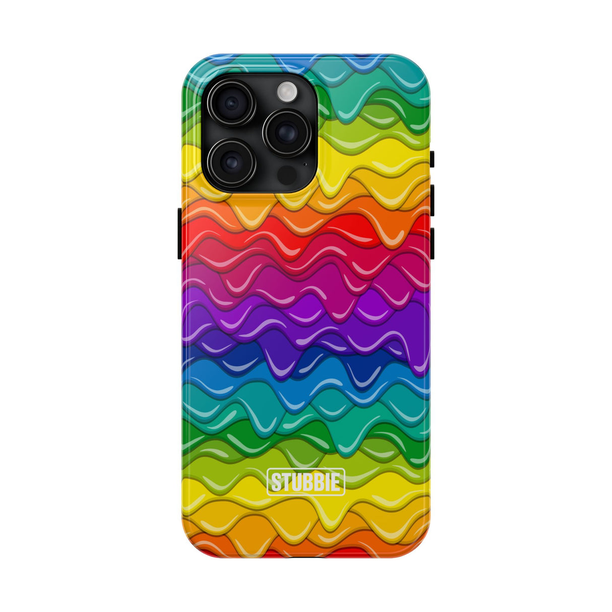 STUBBIE Phone Case for Apple iPhone - Rainbow Cake Phone Case