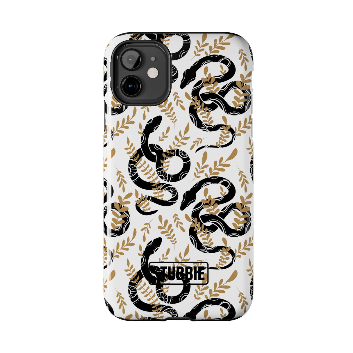 STUBBIE Phone Case for Apple iPhone - Black Snake Phone Case