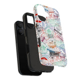 STUBBIE Phone Case for Apple iPhone - Travel Stamp Stubbie
